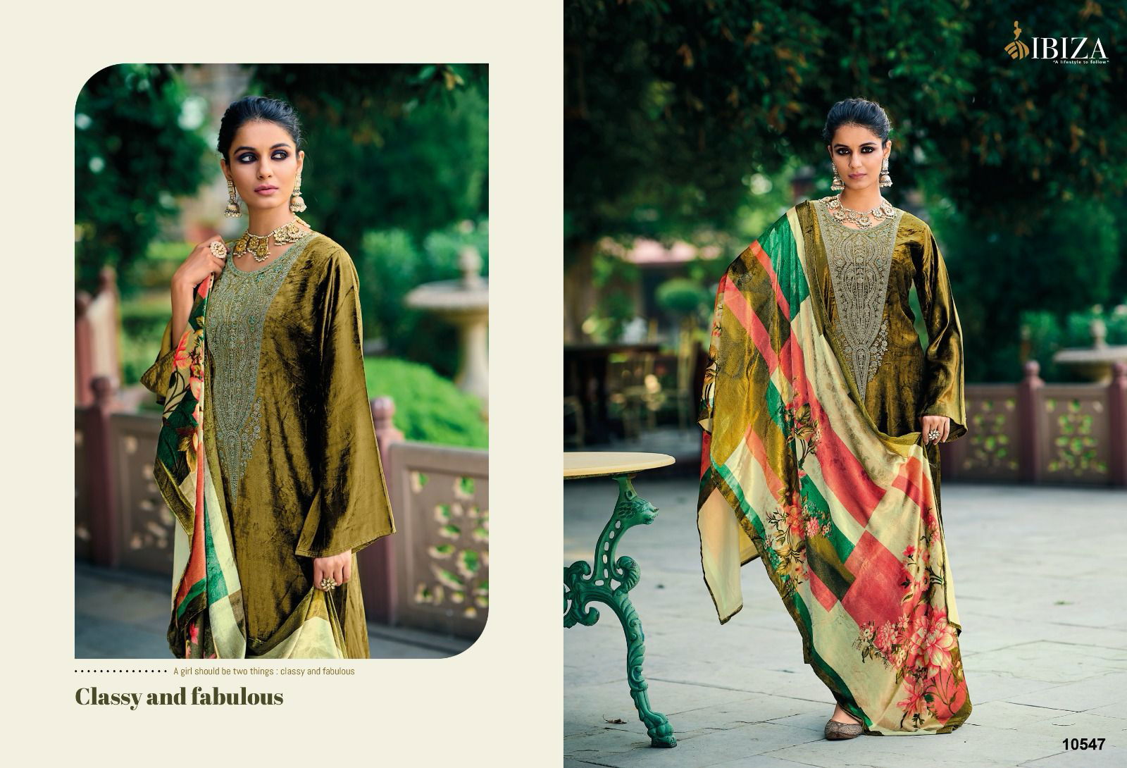Khoobsurat By Ibiza Viscose Velvet Pashmina Dress Material Catalog
